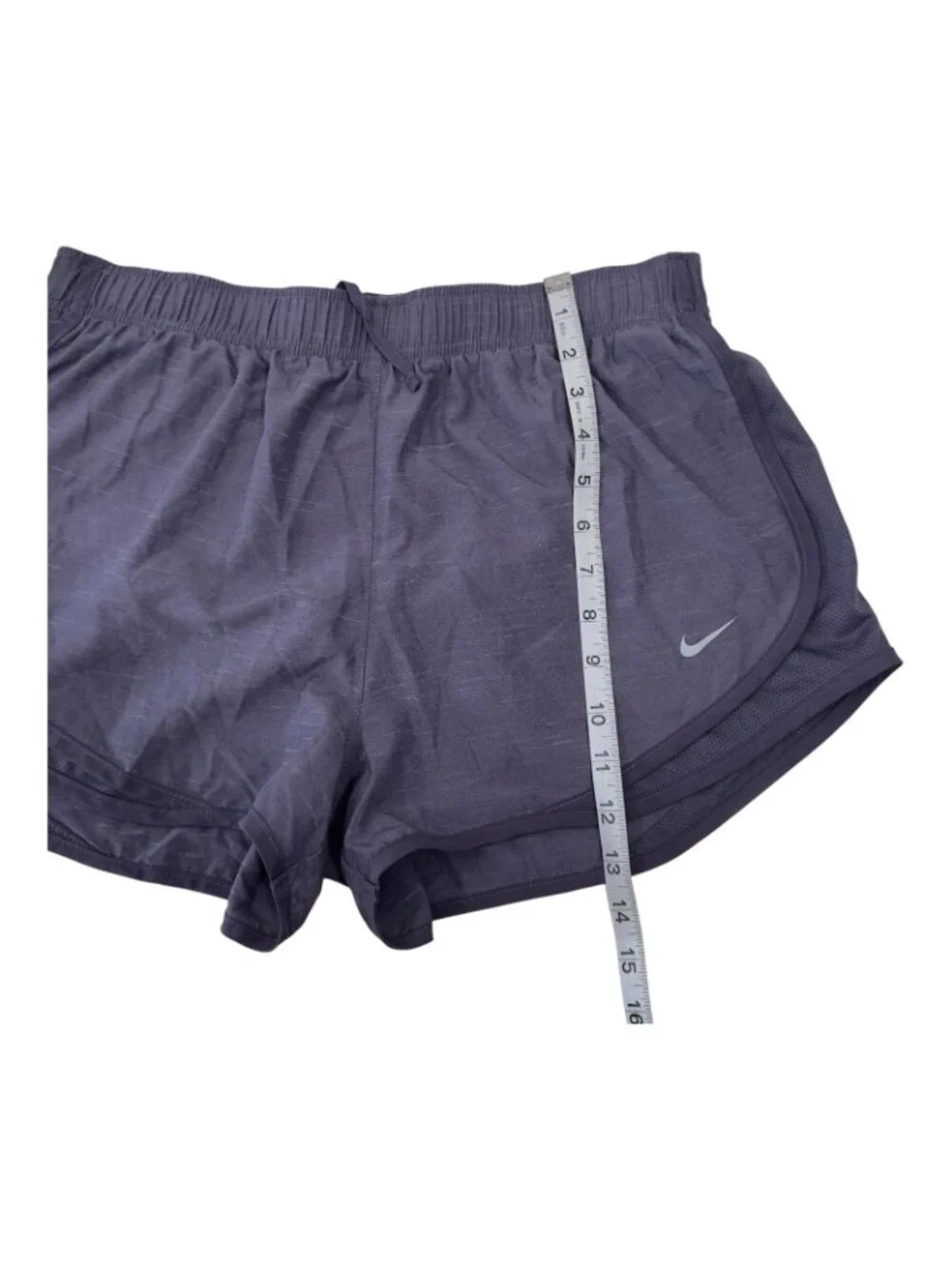 Nike Dri-Fit Womens Running Shorts Size L -Purple Lightweight Activewear